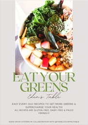 [DIG_0001_0] Recipe Book: Eat Your Greens at Eden's Table